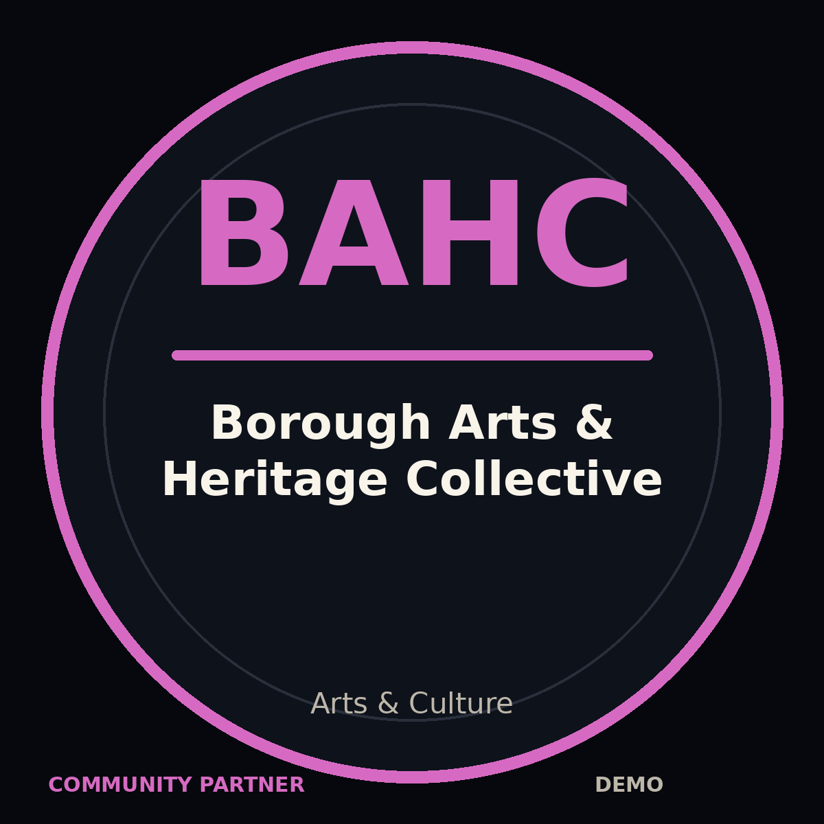 Borough Arts & Heritage Collective logo