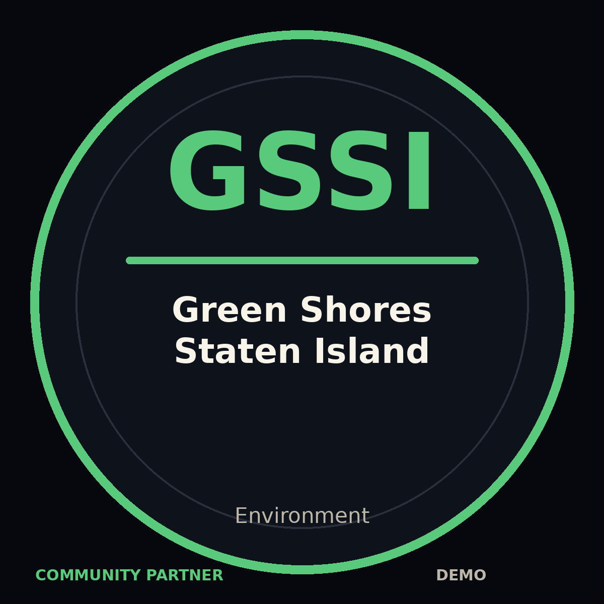 Green Shores Staten Island logo