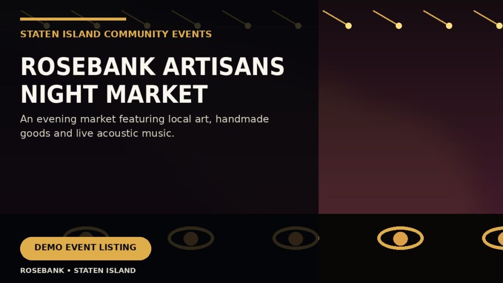 Rosebank Artisans Night Market