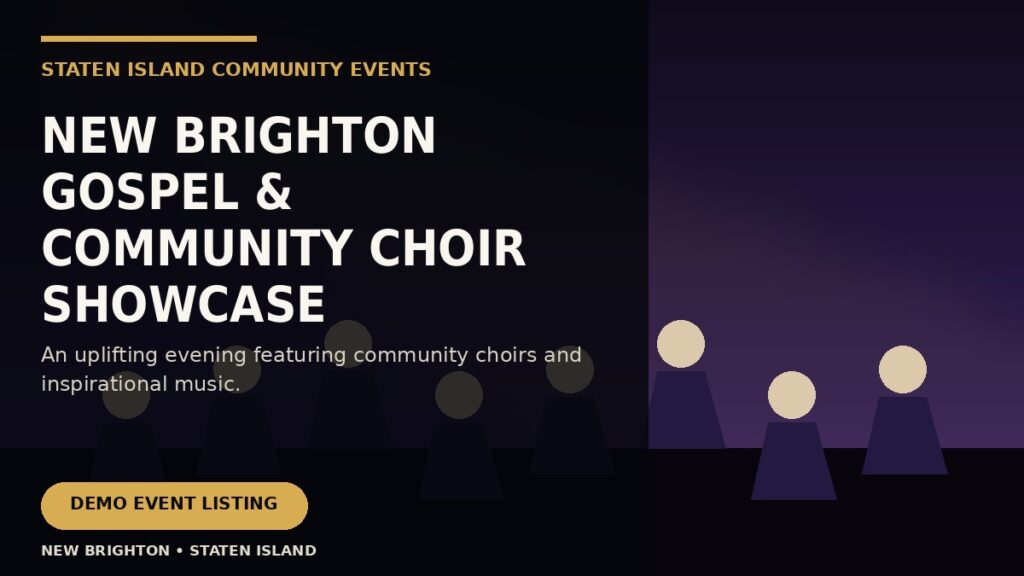 New Brighton Gospel & Community Choir Showcase