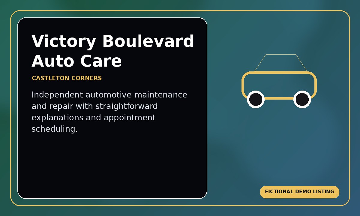 Victory Boulevard Auto Care profile image
