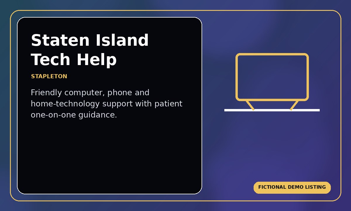 Staten Island Tech Help profile image