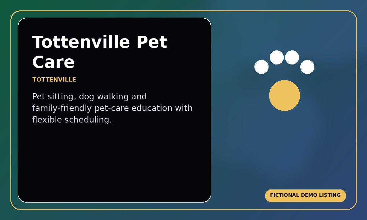 Tottenville Pet Care profile image