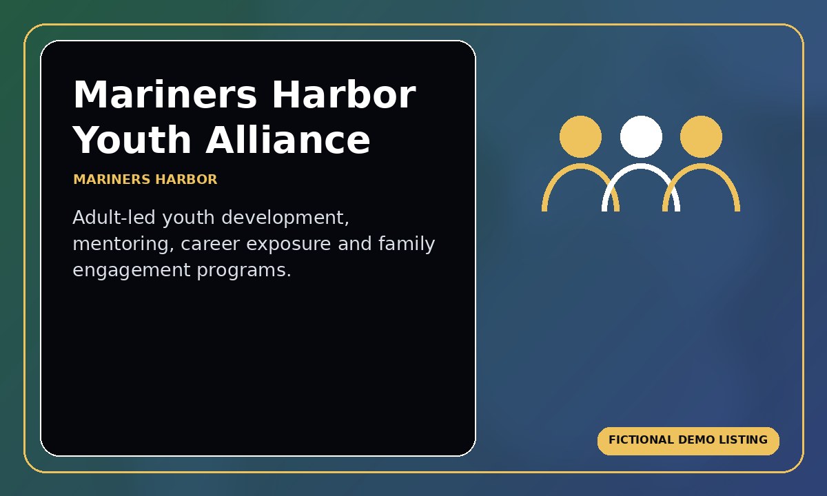 Mariners Harbor Youth Alliance profile image
