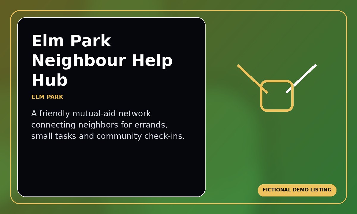 Elm Park Neighbour Help Hub profile image